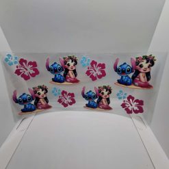 Lilo and stitch 16 oz UVDTF wrap