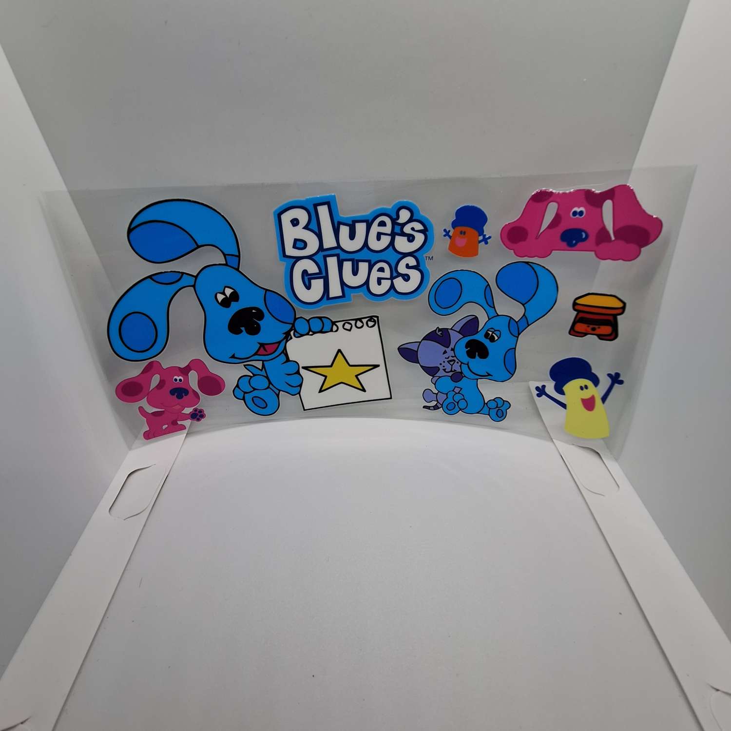 Blues clues 16oz UVDTF wrap Blues clues 16oz UVDTF wrap