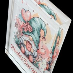 Mother's Day Crystal Glass Block 1 Mother's Day Crystal Glass Block 1