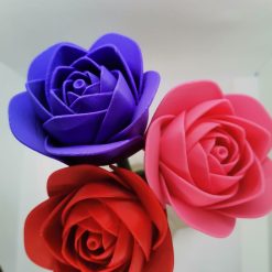 Luxury Forever Rose display with glow in the dark vase 2 Luxury Forever Rose display with glow in the dark vase 2