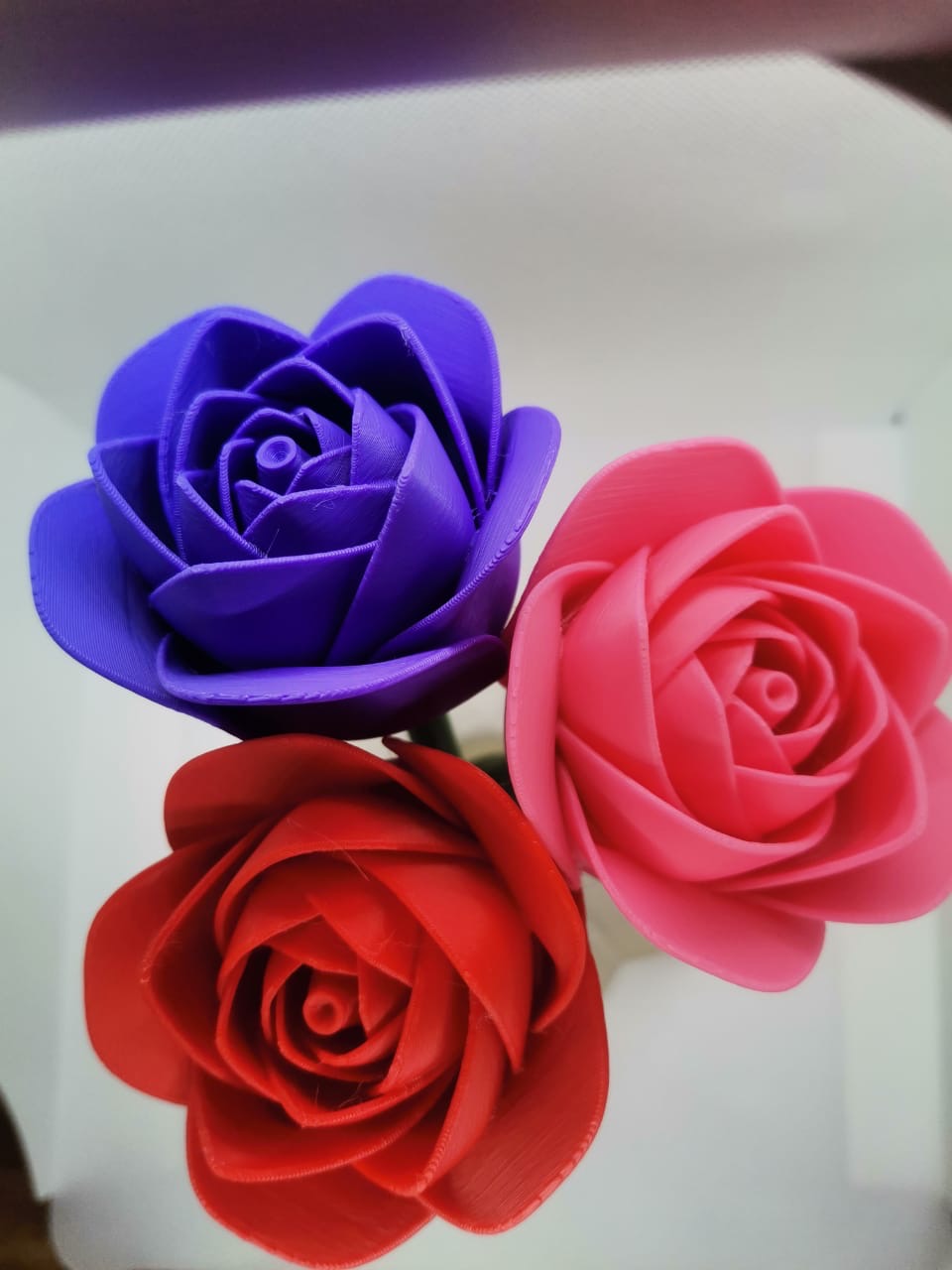 Luxury Forever Rose display with glow in the dark vase Luxury Forever Rose display with glow in the dark vase