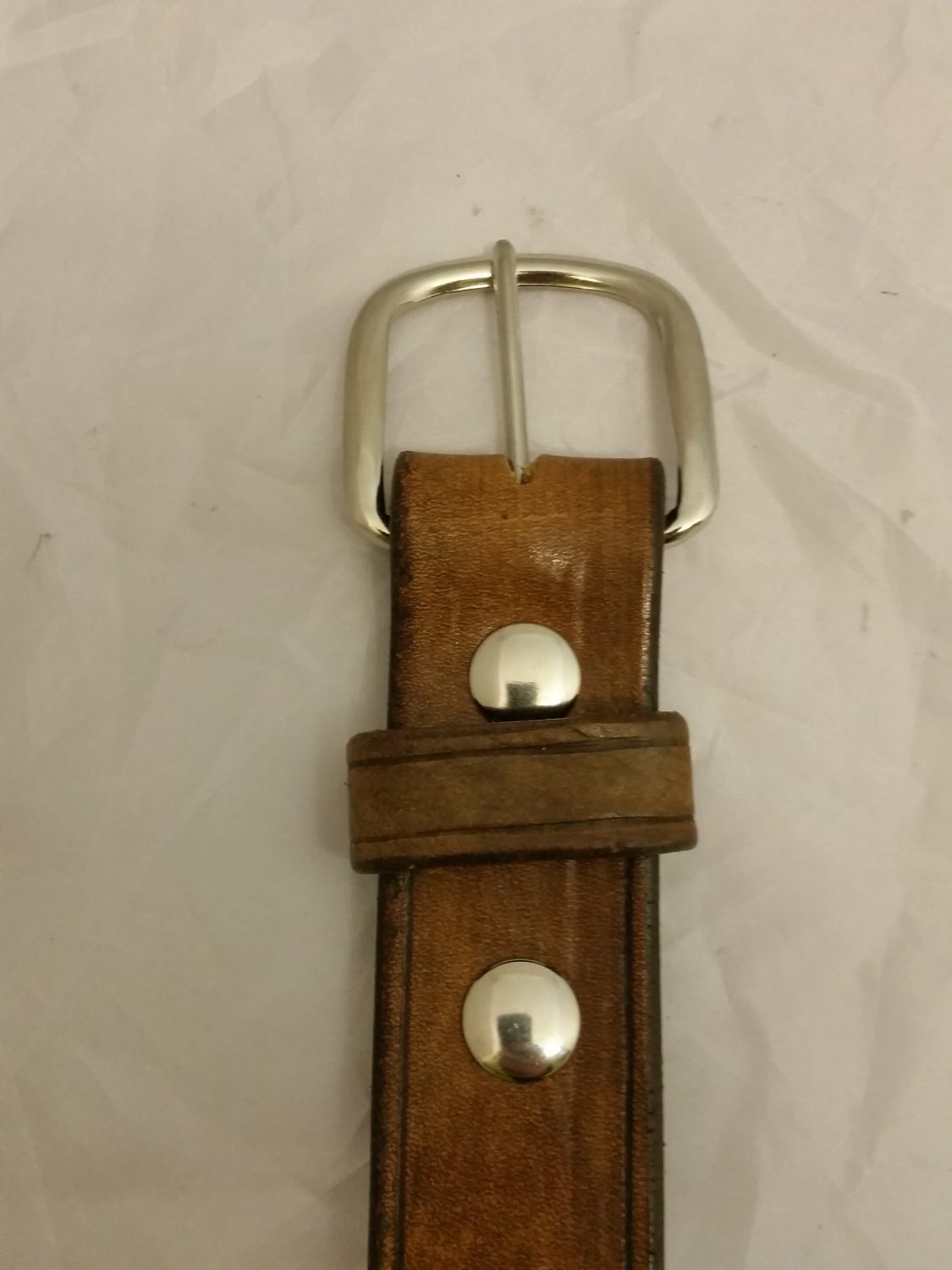 Plain Coloured handmade 1 1/2" Hide Belt Plain Coloured handmade 1 1/2" Hide Belt
