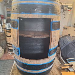 Half barrel drinks cabinet 13 Half barrel drinks cabinet 13
