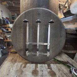Whiskey barrel lid drinks optic