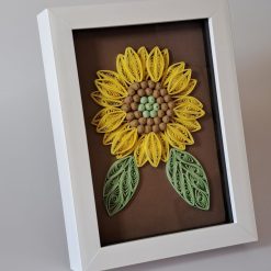 Framed Sunflower Picture