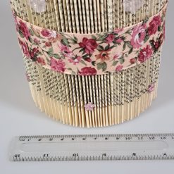 Pink Flower Bookfold Candle 3 Pink Flower Bookfold Candle 3