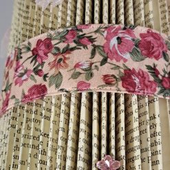 Pink Flower Bookfold Candle 4 Pink Flower Bookfold Candle 4