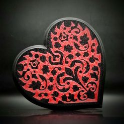 Gothic Heart Jewellery Box, Jewellery Storage, Keepsake Box, Macabre, Trinket Box 10