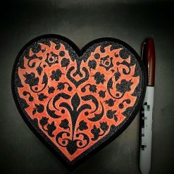 Gothic Heart Jewellery Box, Jewellery Storage, Keepsake Box, Macabre, Trinket Box 2