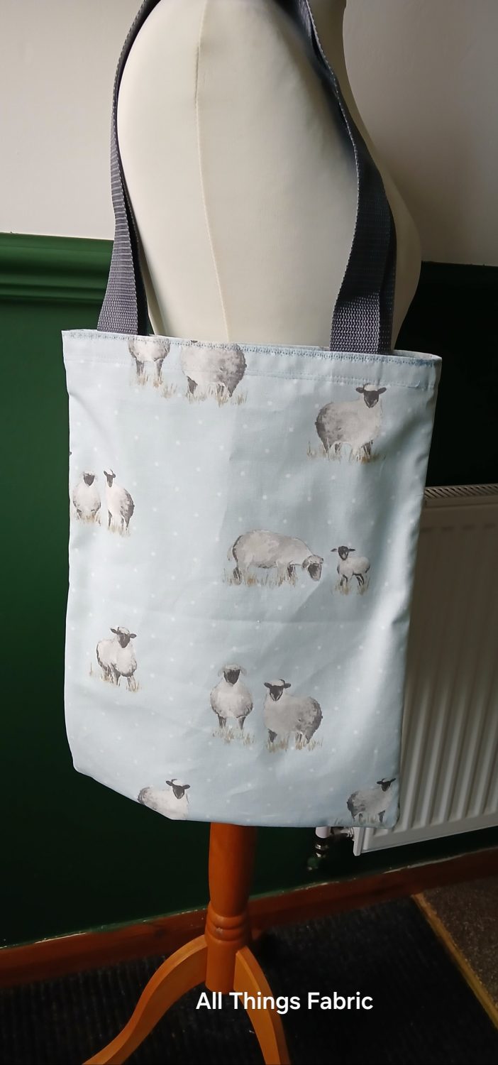 Tote bag, Sheep print Tote bag, Sheep print