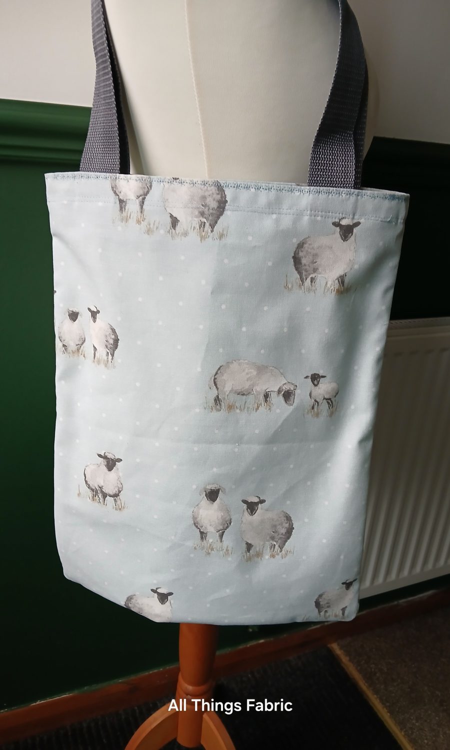 Tote bag, Sheep print Tote bag, Sheep print