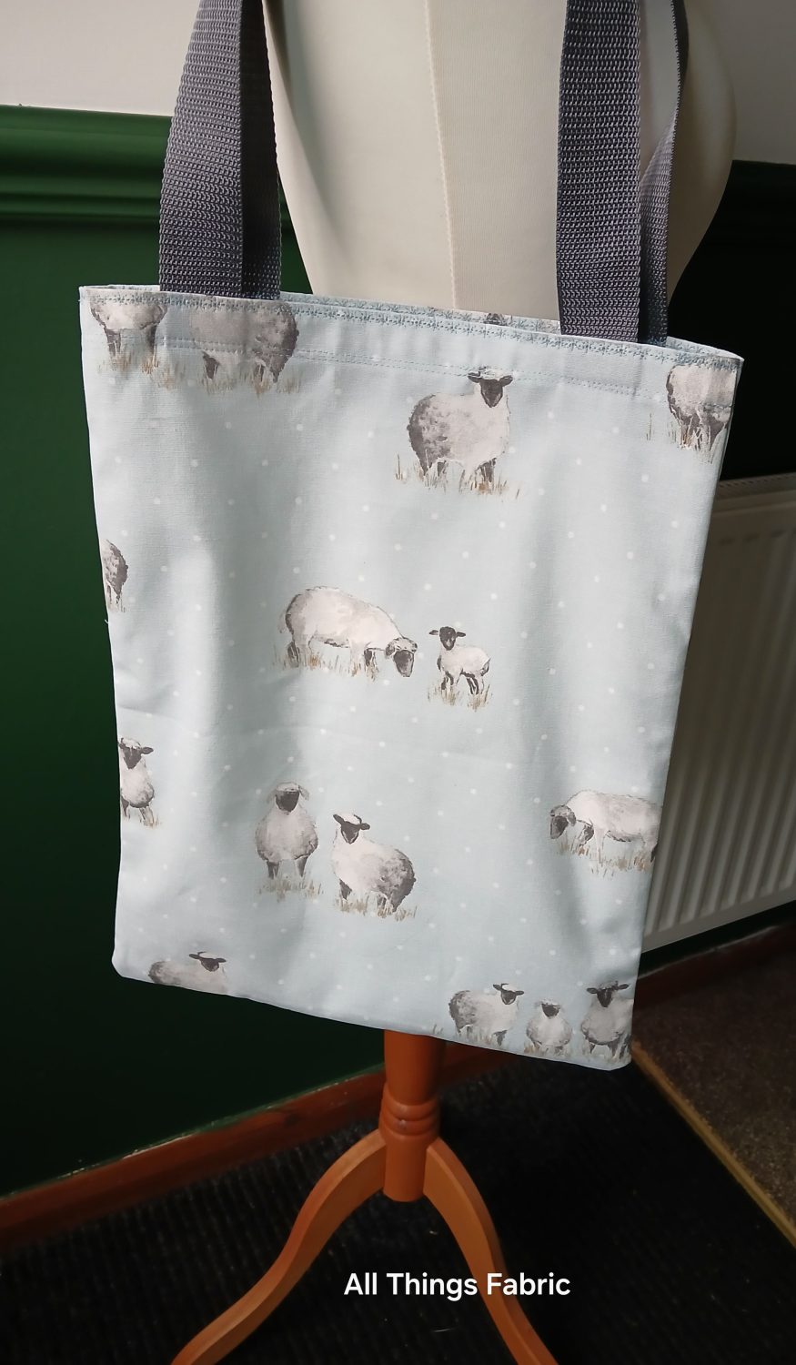 Tote bag, Sheep print Tote bag, Sheep print