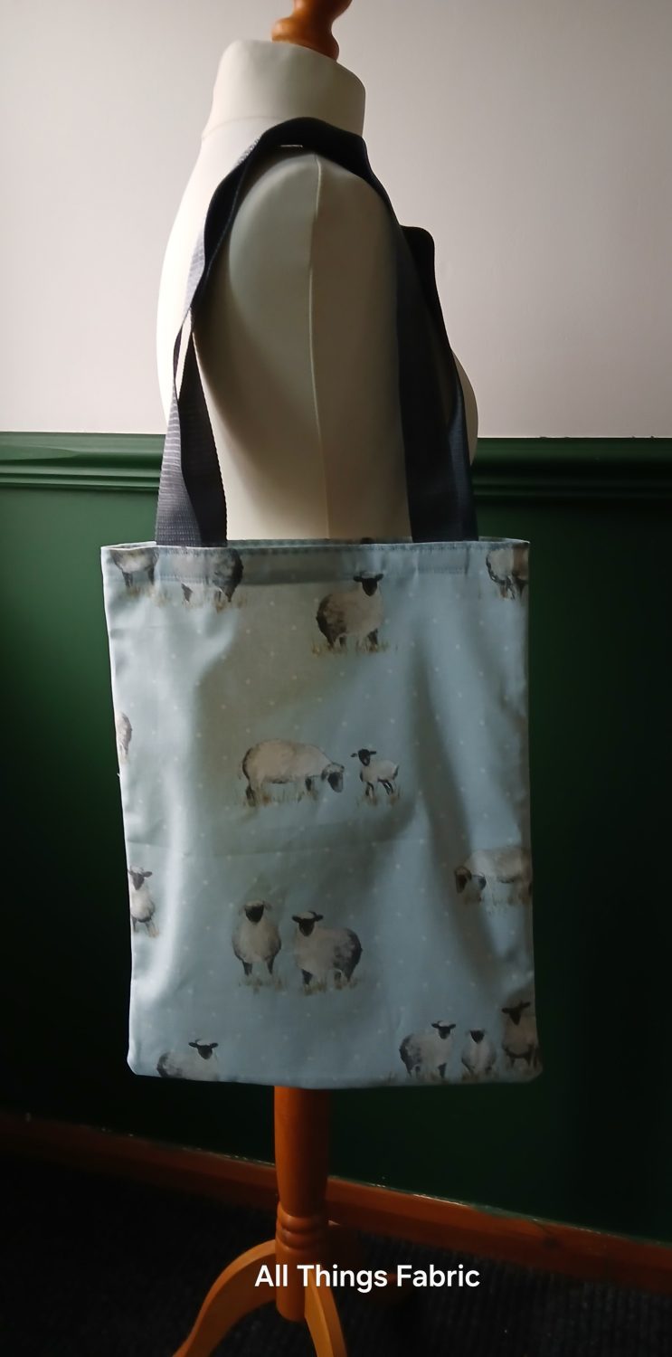 Tote bag, Sheep print Tote bag, Sheep print