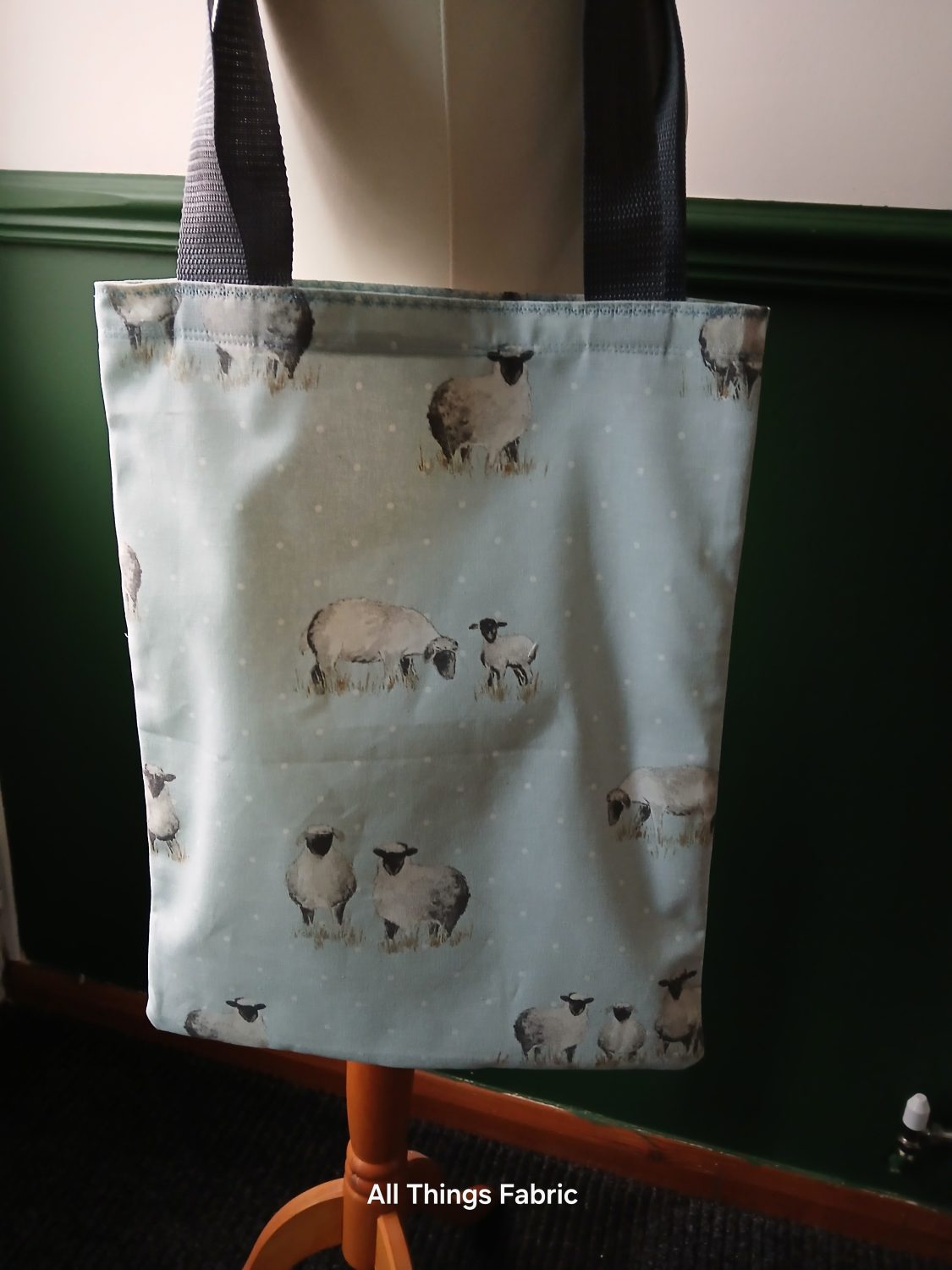 Tote bag, Sheep print Tote bag, Sheep print