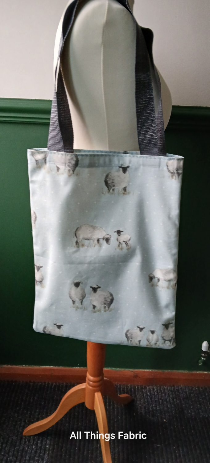 Tote bag, Sheep print Tote bag, Sheep print