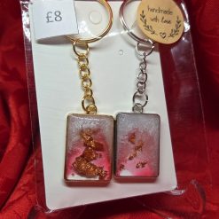 Resin keyrings