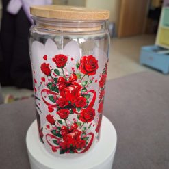 Jack and Sally 160z plastic tumbler 1 Jack and Sally 160z plastic tumbler 1