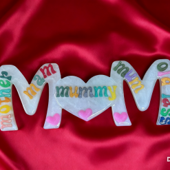 Mum Free Standing Resin Ornament. Mum