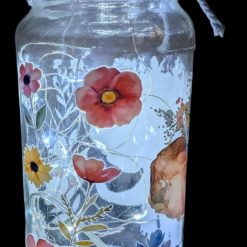 Light Up Elephant Glass Jar 5