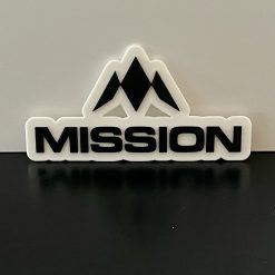 3D Printed Mission Darts Sign Plaque Darts gift for Home Bar Garden Pub Man-cave 1