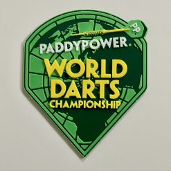 3D Printed Paddy Power World Darts Sign Plaque Darts gift Home Bar Pub Man-cave