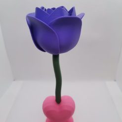 Eternal Purple Rose ornament - Forever