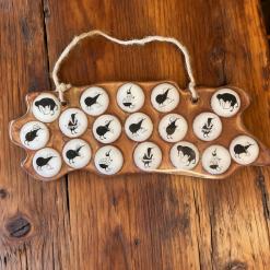 Recycled Bottle Top Hanging Plaque