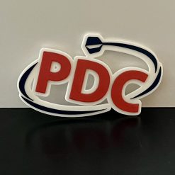 3D Printed PDC Darts Sign Plaque Darts gift Home Bar Pub Man-cave