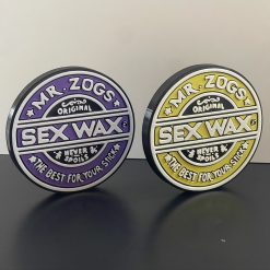 Mr Zogs Sex Wax badge emblem 3D Wall / Shelf / Desk Decorative gift Yellow 5 Mr Zogs Sex Wax badge emblem 3D Wall / Shelf / Desk Decorative gift Yellow 5