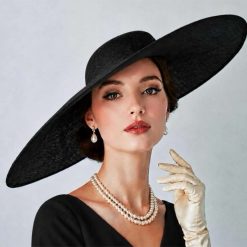 An Parisian XL statement wide brimmed   hattinator