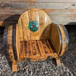 Whiskey barrel Armchair