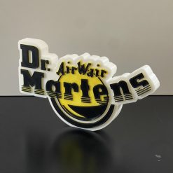 Dr Martens Air Wair badge 3D Logo Plaque Shelf Desk Display Self Standing Gift