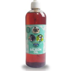 Scottish Salmon Oil 100% Natural Omega 3 Supplement Fresh Pet with Pump (1L)