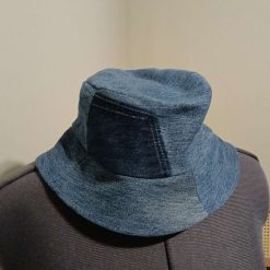 Bucket Hat - Recycled Denim Dark Blue 1