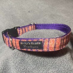 Multi zebra print collar