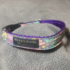 Multi zebra print collar