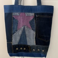Upcycled denim bag