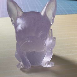 Resin Frenchie swearing