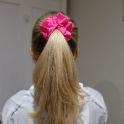 Hot Pink Flash Lace Reflective Scrunchie 4