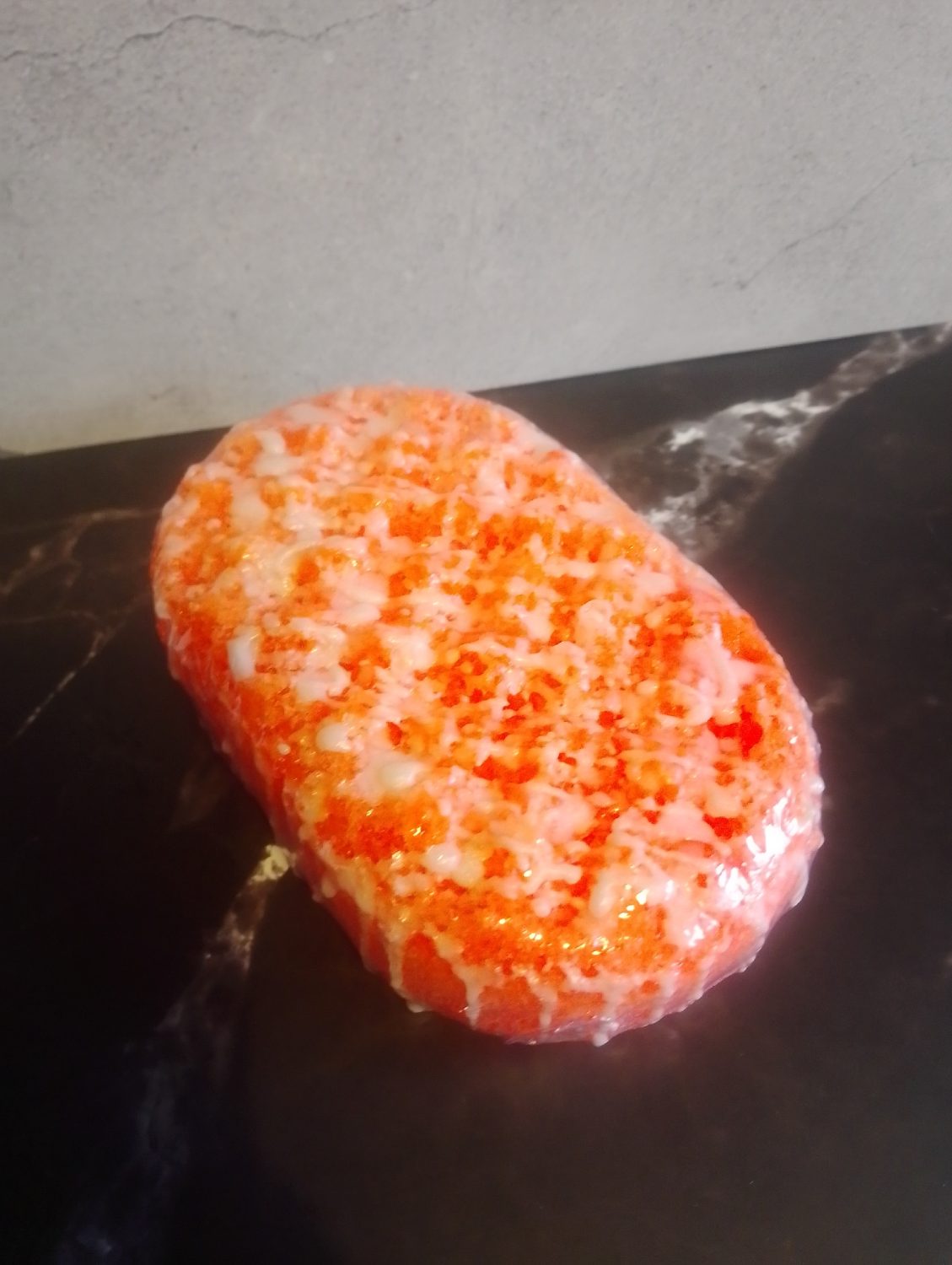 Juicy Mango — Exfoliating Soap Sponge Juicy Mango — Exfoliating Soap Sponge
