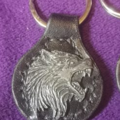Lupus - The Snarling Wolf Keyring