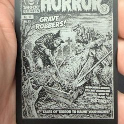 Classic horror comic card 2