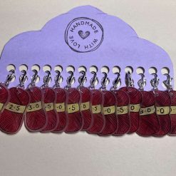 Handmade stitch markers pack of 14