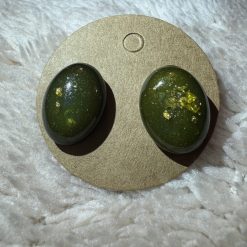 Tear drop stud earrings 1