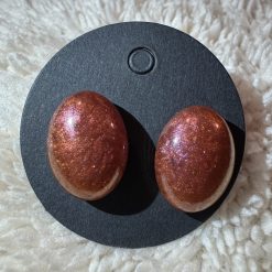 Tear drop stud earrings 1