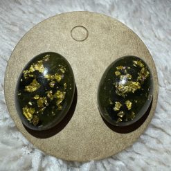 Tear drop stud earrings 1