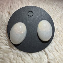 Tear drop stud earrings 1