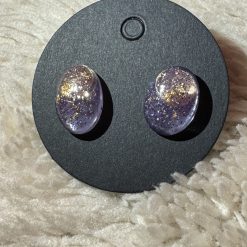 Tear drop stud earrings 1