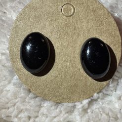 Tear drop stud earrings 1