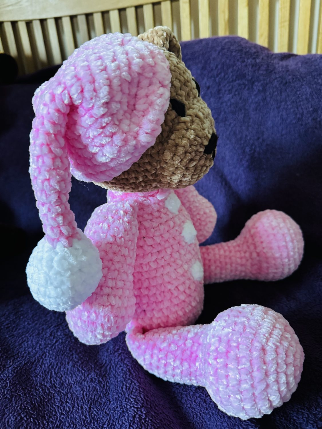 Crochet Unicorn: Handmade Chenille Velvet Plush Toy Crochet Unicorn: Handmade Chenille Velvet Plush Toy